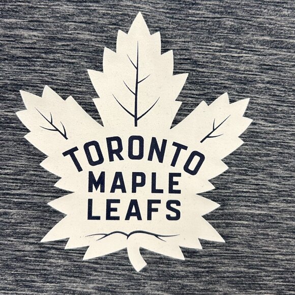 Fanatics Toronto Maple Leafs Long Sleeve 1/4 Zip Men Sz L EUC - Picture 2 of 10